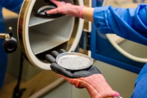 rPET de grado alimentario